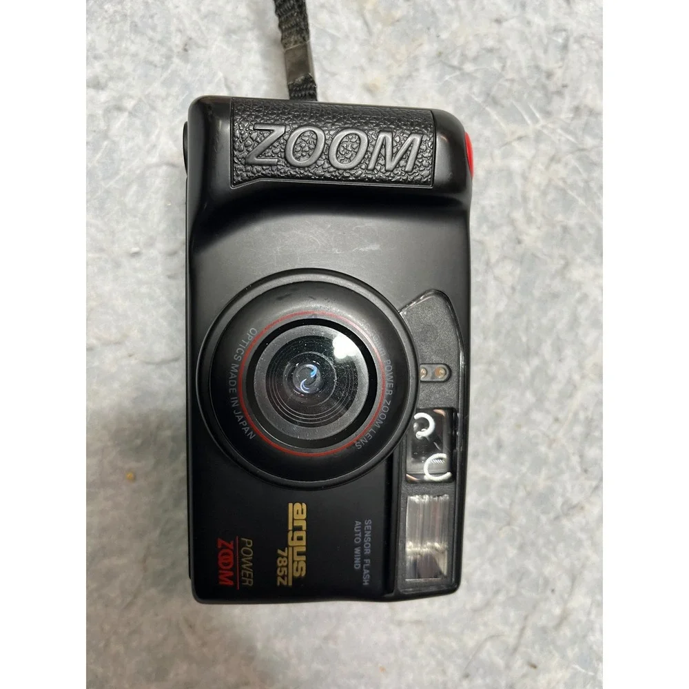 Argus 785Z Power Zoom 35mm Point and Shoot‎ Film Camera Black 35-70mm Lens